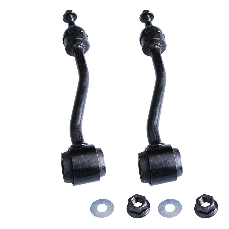 HHCM 2pc Front Sway Bar Link Kit K700432 (or K700538) for Cadillac Escalade 07-20, for Chevrolet Blazer 95-05 RWD, Silverado 1500 07-18, Stabilizer Bar Links for GMC Jimmy 92-02 RWD, Sierra 1500 07-18 - Image 1